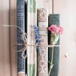 four assorted-title books
